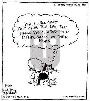 Kit 'N' Carlyle on Thursday August 30, 2007 Comic Strip