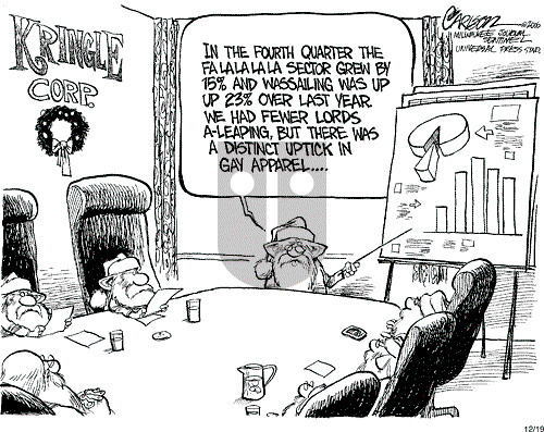 Stuart Carlson on Tuesday December 19, 2006 Comic Strip