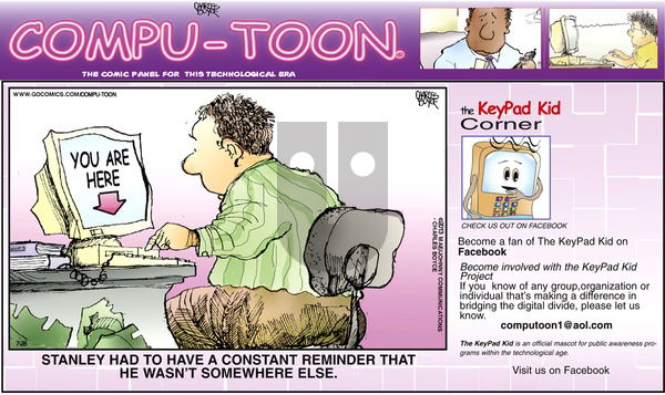 Compu-toon on Sunday July 28, 2013 Comic Strip