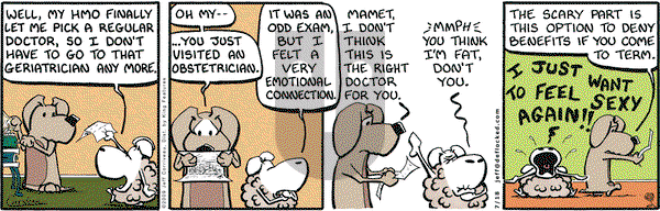 DeFlocked on Saturday July 18, 2009 Comic Strip