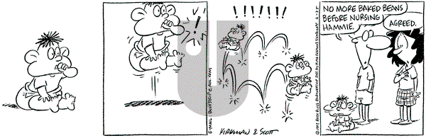 Baby Blues on Wednesday June 25, 1997 Comic Strip
