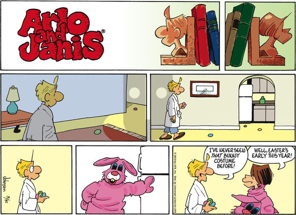 Arlo and Janis on Sunday March 31, 2013 Comic Strip