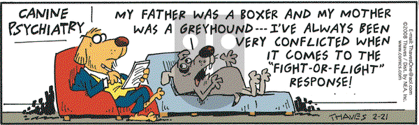 Frank and Ernest on Thursday February 21, 2008 Comic Strip