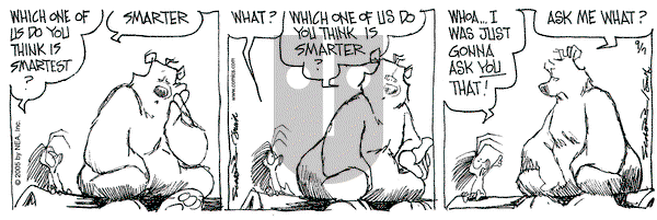 The Grizzwells on Wednesday September 7, 2005 Comic Strip