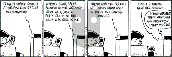Big Top on Friday April 29, 2005 Comic Strip