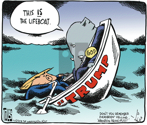 Tom Toles on Monday December 10, 2018 Comic Strip