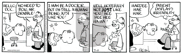 Drabble on Tuesday July 11, 2006 Comic Strip