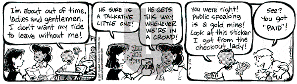 JumpStart on Friday November 16, 2001 Comic Strip