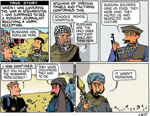Ted Rall on Monday February 26, 2007 Comic Strip
