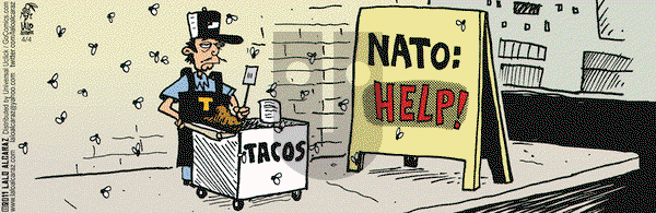 La Cucaracha on Monday April 4, 2011 Comic Strip