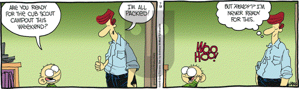 The Buckets on Monday July 29, 2019 Comic Strip