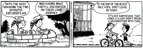 Grand Avenue on Monday June 11, 2007 Comic Strip