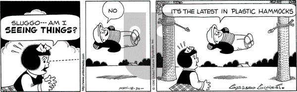 Nancy on Saturday May 18, 1996 Comic Strip