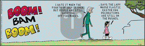 Grand Avenue on Wednesday July 5, 2023 Comic Strip