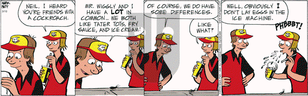 Lucky Cow on Friday March 21, 2025 Comic Strip