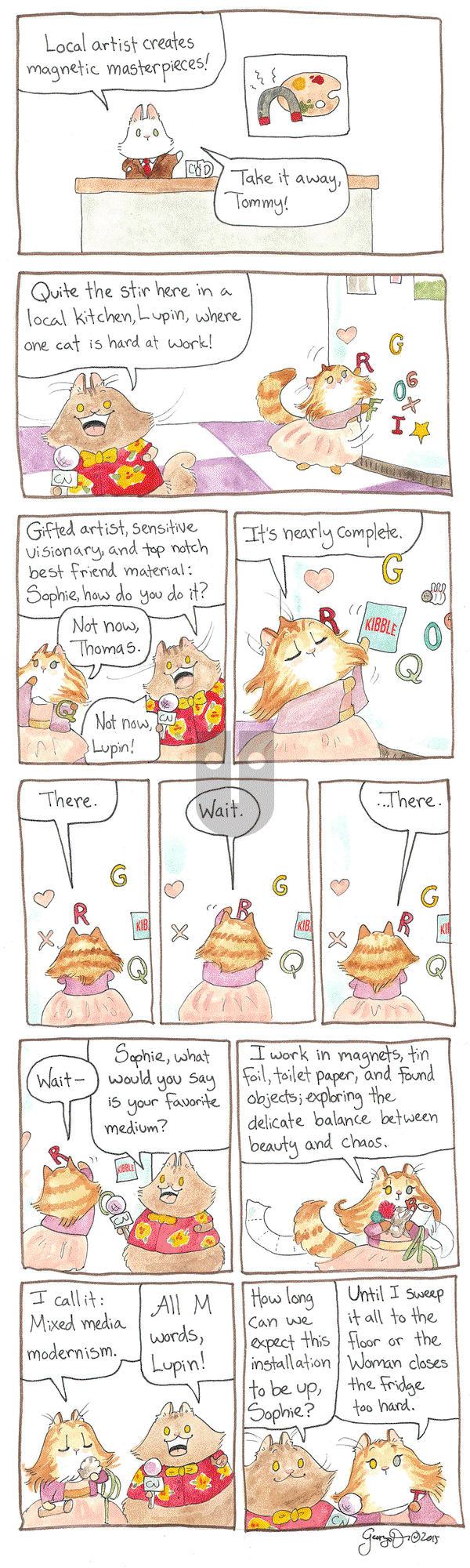 Breaking Cat News on Saturday January 28, 2017 Comic Strip