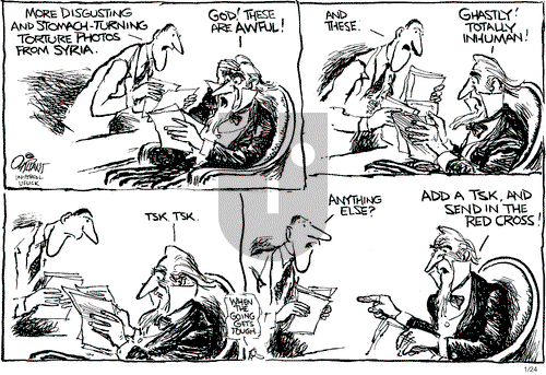 Pat Oliphant on Friday January 24, 2014 Comic Strip