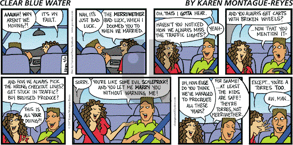 Clear Blue Water on Sunday June 10, 2007 Comic Strip