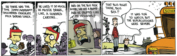 Wallace the Brave - Monday July 6, 2015 Comic Strip