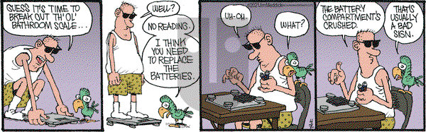 Monty on Friday April 2, 2021 Comic Strip