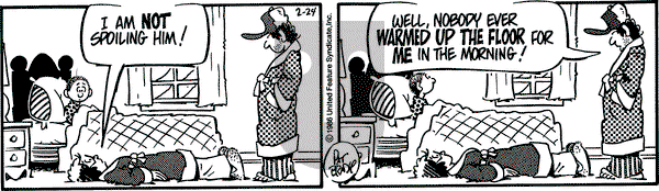 Rose is Rose on Monday February 24, 1986 Comic Strip
