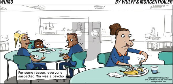 WuMo on Sunday April 26, 2020 Comic Strip
