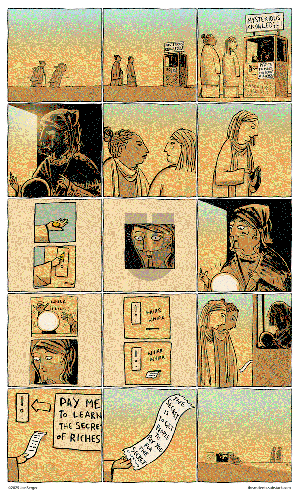 The Ancients on Saturday September 13, 2025 Comic Strip