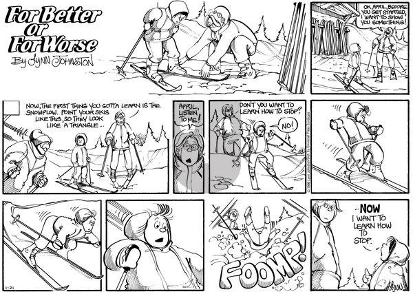 For Better or For Worse on Saturday August 24, 1996 Comic Strip