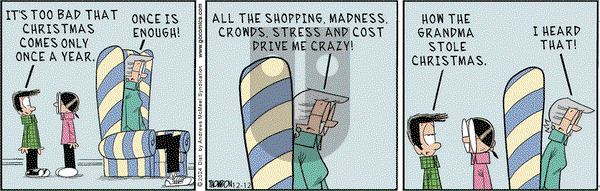 Grand Avenue - Thursday December 12, 2024 Comic Strip