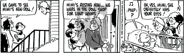 Rose is Rose on Tuesday November 14, 1989 Comic Strip