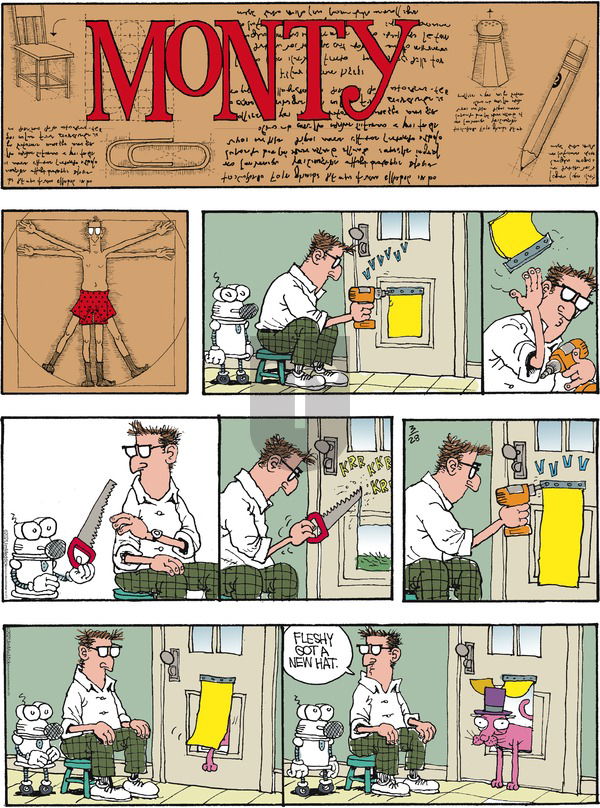 Monty on Sunday March 28, 2021 Comic Strip