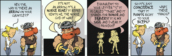 Ink Pen - Monday March 28, 2011 Comic Strip