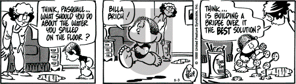 Rose is Rose on Wednesday February 3, 1988 Comic Strip