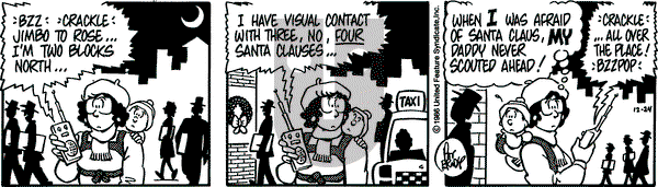 Rose is Rose on Wednesday December 24, 1986 Comic Strip