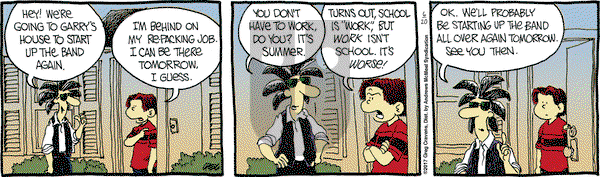 The Buckets on Tuesday June 20, 2017 Comic Strip