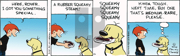 Red and Rover on Monday January 11, 2016 Comic Strip