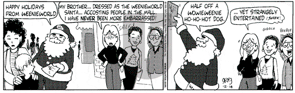 Luann on Tuesday December 14, 1999 Comic Strip