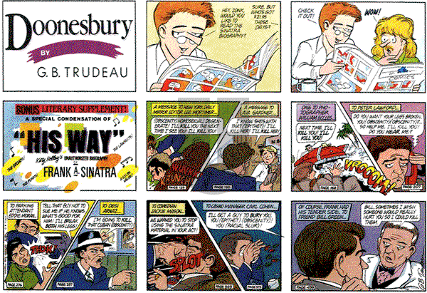 Doonesbury on Sunday March 22, 1987 Comic Strip