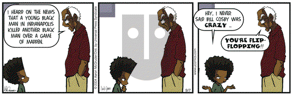 The Boondocks on Tuesday September 7, 2004 Comic Strip