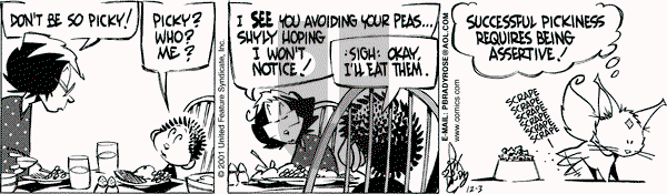 Rose is Rose on Monday December 3, 2001 Comic Strip