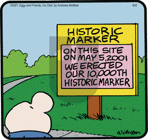 Ziggy on Thursday September 2, 2021 Comic Strip