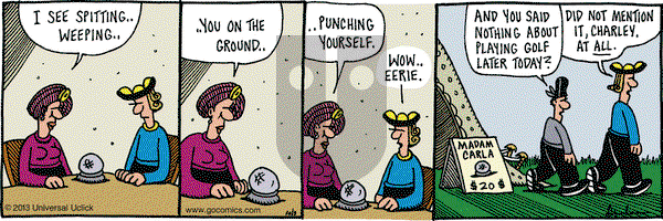 Overboard on Thursday October 3, 2013 Comic Strip