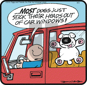 Ziggy on Thursday September 3, 2015 Comic Strip
