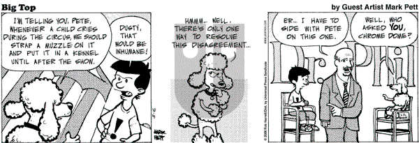Big Top on Monday March 6, 2006 Comic Strip