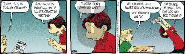 The Buckets on Thursday April 20, 2017 Comic Strip