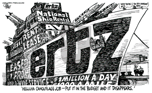 Pat Oliphant on Monday January 31, 1983 Comic Strip