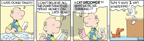 Drabble on Monday March 5, 2012 Comic Strip