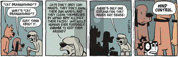 Pooch Cafe on Friday May 6, 2011 Comic Strip