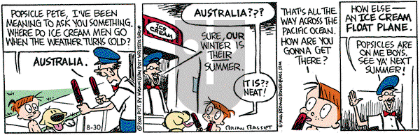 Red and Rover on Thursday August 30, 2001 Comic Strip