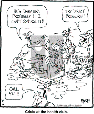 In the Bleachers on Thursday August 15, 1996 Comic Strip
